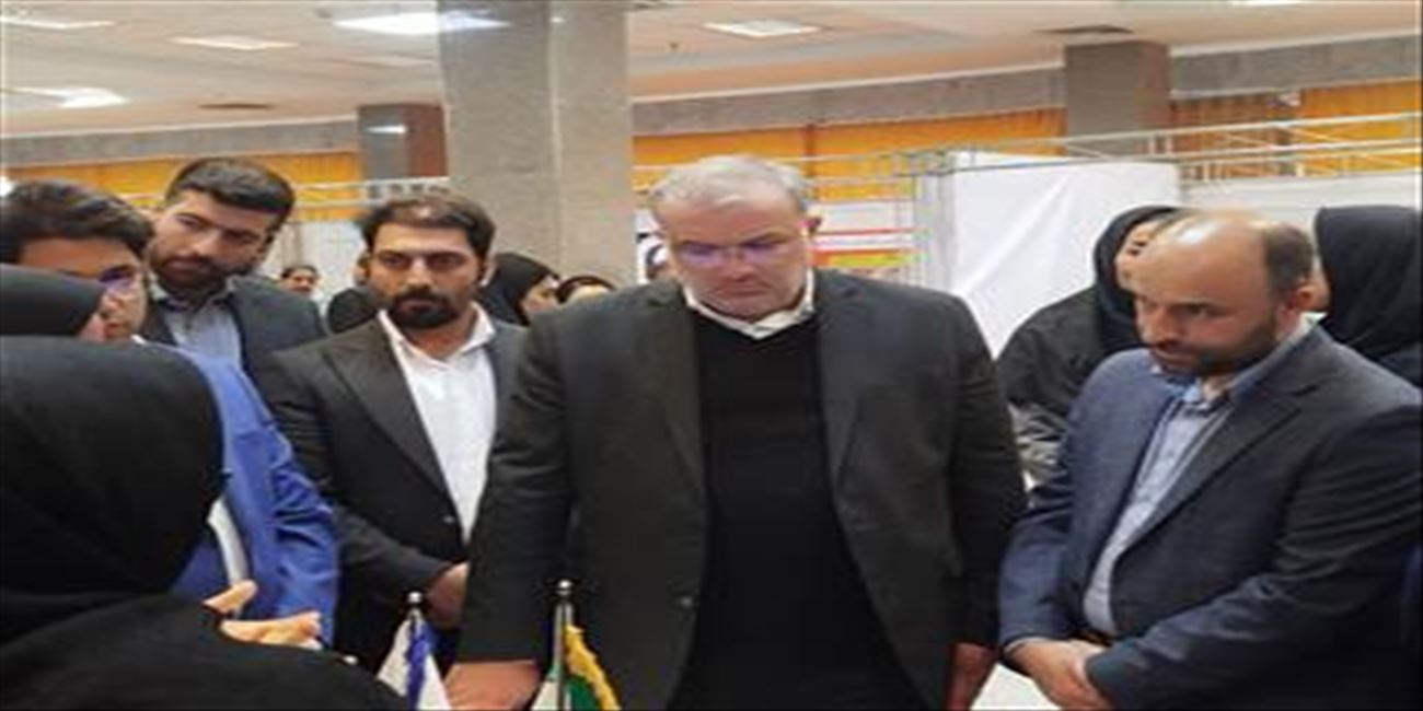 حضور دانشکده علوم پزشکی مراغه در نمایشگاه دستاوردهای شرکت‌ها و واحدهای فناور مراغه